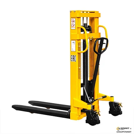 Ручной гидравлический штабелер СМАРТЛИФТ (SMARTLIFT) SDA 1020 (г/п 1000 кг; 2,0 м; фиксированные вилы)