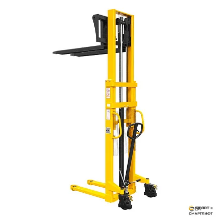 Ручной гидравлический штабелер СМАРТЛИФТ (SMARTLIFT) SDA 1525 (г/п 1500 кг; 2,5 м; вилы 300-850 мм)