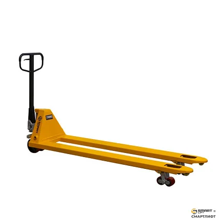 Гидравлическая тележка (рохля)  СМАРТЛИФТ (SMARTLIFT) SD-L (AC25; M; г/п 2500 кг; 2000х550 мм; PDP)