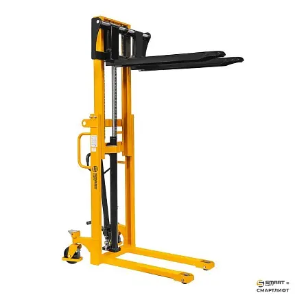 Ручной гидравлический штабелер СМАРТЛИФТ (SMARTLIFT) CTY-E15-20 (г/п 1500 кг; 2 м; вилы 330-860 мм)
