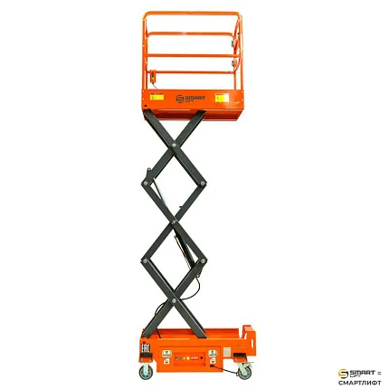 Подъемник ножничный несамоходный СМАРТЛИФТ (SMARTLIFT) SJY-0.3-3 (г/п 300 кг; 220В; 3 м)