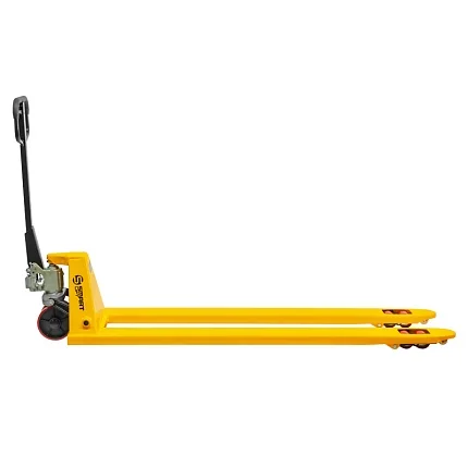 Гидравлическая тележка (рохля)  SMARTLIFT SD-L (CBY-BF2.5; г/п 2500 кг; 1500х550 мм; PDP)