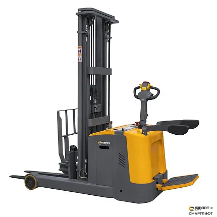 Штабелер электрический самоходный СМАРТЛИФТ (SMARTLIFT) CQD20R (г/п 2000 кг; 5,6 м; li-ion 25,6В / 300Ач, PV, EPS)