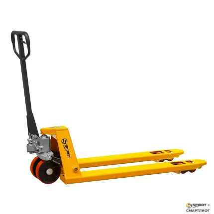 Гидравлическая тележка (рохля)  СМАРТЛИФТ (SMARTLIFT) SD (AC25; г/п 2500 кг; 1150х550 мм; PDP)