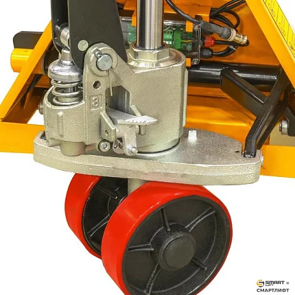 Гидравлическая тележка (рохля) с весами  СМАРТЛИФТ (SMARTLIFT) BFC30 (г/п 3000 кг; 1150х570 мм; PDP)