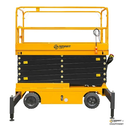 Подъемник ножничный самоходный СМАРТЛИФТ (SMARTLIFT) SJY-0.3-13A (г/п 300 кг; 12,8 м)