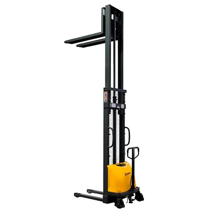 Штабелер с электроподъемом SMARTLIFT CDD15B-E (г/п 1500 кг; 3 м; 12В / 120Ач) 