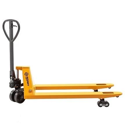 Гидравлическая тележка (рохля)  SMARTLIFT SD-W (CBY-BF2.5; г/п 2500 кг; 1220х685 мм; PDP)