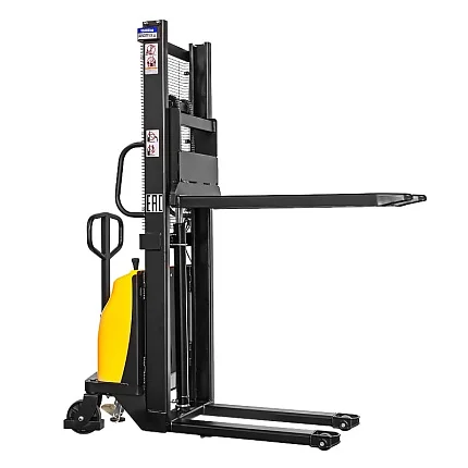 Штабелер с электроподъемом SMARTLIFT BDA 1516 (г/п 1500 кг; 1,6 м; 12В / 120Ач) 