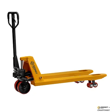 Гидравлическая тележка (рохля)  СМАРТЛИФТ (SMARTLIFT) SD (BF35; г/п 3500 кг; 1150x550 мм; PDP)