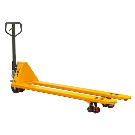 Гидравлическая тележка (рохля)  SMARTLIFT SD-L (BF25; г/п 2500 кг; 2000х550 мм; PDP) 