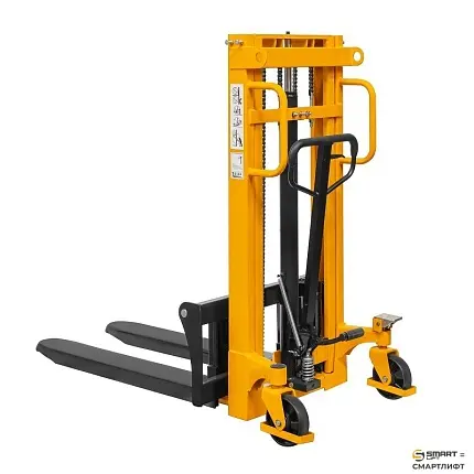 Ручной гидравлический штабелер СМАРТЛИФТ (SMARTLIFT) CTY-E15-20 (г/п 1500 кг; 2 м; вилы 330-860 мм)