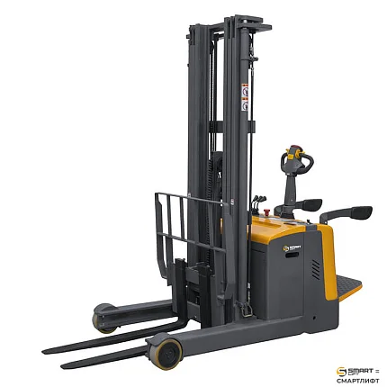 Штабелер электрический самоходный СМАРТЛИФТ (SMARTLIFT) CQD20R (г/п 2000 кг; 5,6 м; li-ion 25,6В / 300Ач, PV, EPS)