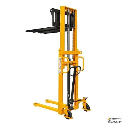 Ручной гидравлический штабелер СМАРТЛИФТ (SMARTLIFT) CTY-E15-20 (г/п 1500 кг; 2 м; вилы 330-860 мм)