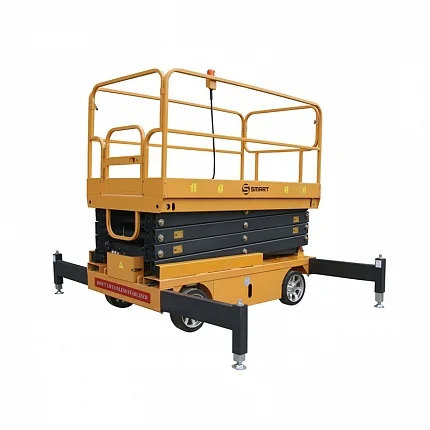 Подъемник ножничный несамоходный SMARTLIFT SJY-0.5-6 (г/п 500 кг; 380В; 6 м) 