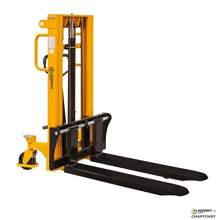 Ручной гидравлический штабелер СМАРТЛИФТ (SMARTLIFT) CTY-E15-20 (г/п 1500 кг; 2 м; вилы 330-860 мм)