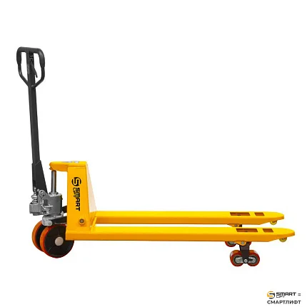 Гидравлическая тележка (рохля)  СМАРТЛИФТ (SMARTLIFT) SD (AC25; г/п 2500 кг; 1150х550 мм; PDP)