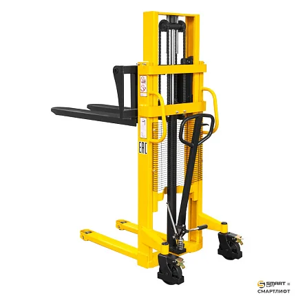 Ручной гидравлический штабелер СМАРТЛИФТ (SMARTLIFT) SDA 1520 (г/п 1500 кг; 2 м; вилы 300-850 мм)