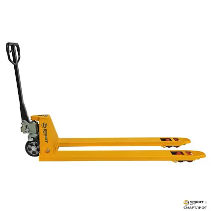 Гидравлическая тележка (рохля)  СМАРТЛИФТ (SMARTLIFT) SD-L (BF25; г/п 2500 кг; 1500х550 мм; RDP)