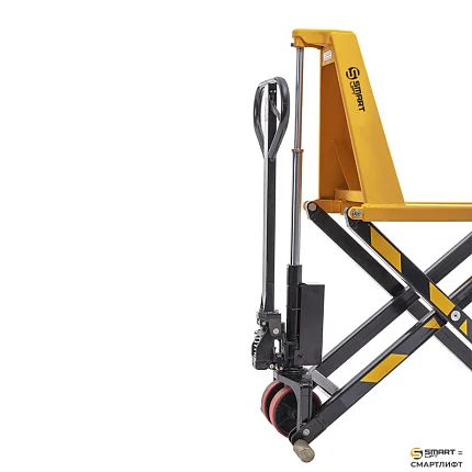 Гидравлическая тележка (рохля)  СМАРТЛИФТ (SMARTLIFT) SD-HL (HLT15; г/п 1500 кг; 1150х540 мм; высокоподъемная 800 мм)