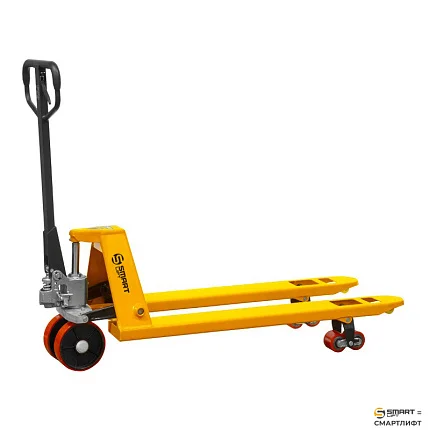 Гидравлическая тележка (рохля)  СМАРТЛИФТ (SMARTLIFT) SD (AC25; г/п 2500 кг; 1150х550 мм; PDP)