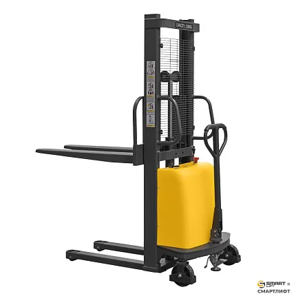 Штабелер с электроподъемом СМАРТЛИФТ (SMARTLIFT) SPN 1516 (г/п 1500 кг; 1,6 м; 12В / 120Ач)