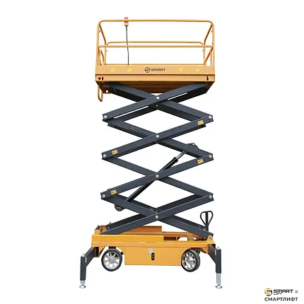 Подъемник ножничный несамоходный СМАРТЛИФТ (SMARTLIFT) SJY-0.5-6 (г/п 500 кг; 380В; 6 м)