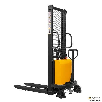 Штабелер с электроподъемом СМАРТЛИФТ (SMARTLIFT) SPN 1516 (г/п 1500 кг; 1,6 м; 12В / 120Ач)