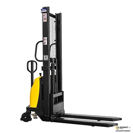 Штабелер с электроподъемом СМАРТЛИФТ (SMARTLIFT) BDA 1016 (г/п 1000 кг; 1,6 м; 12В / 120Ач)