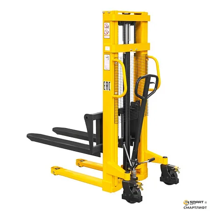 Ручной гидравлический штабелер СМАРТЛИФТ (SMARTLIFT) SDA 1525 (г/п 1500 кг; 2,5 м; вилы 300-850 мм)
