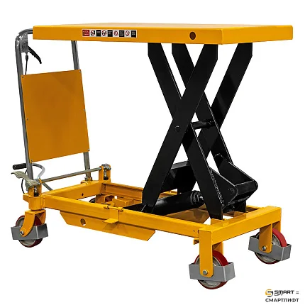 Гидравлический подъемный стол СМАРТЛИФТ (SMARTLIFT) PT 1000A (г/п 1000 кг; 1016x510 мм; 1 м)