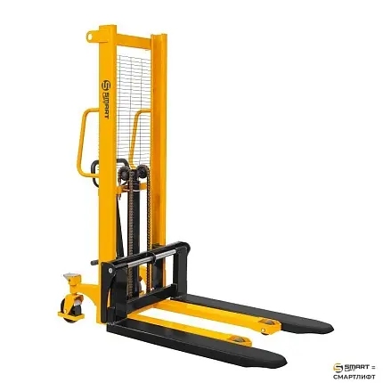 Ручной гидравлический штабелер СМАРТЛИФТ (SMARTLIFT) CTY-E10-16 (г/п 1000 кг; 1,6 м; вилы 330-860 мм)