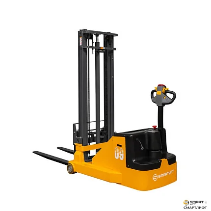 Штабелер самоходный с противовесом электрический СМАРТЛИФТ (SMARTLIFT) MBB09 (г/п 900 кг; 3 м; 24В / 100Ач)