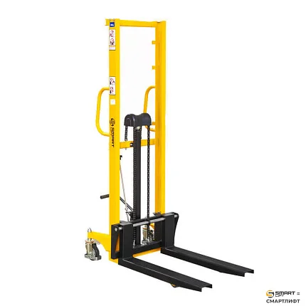 Ручной гидравлический штабелер СМАРТЛИФТ (SMARTLIFT) SDJ 0516 (г/п 500 кг; 1,6 м; вилы 200-550 мм)