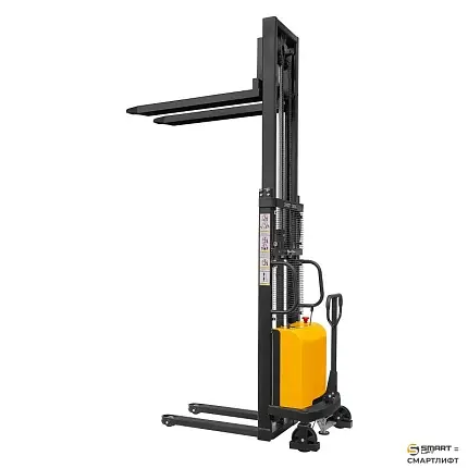 Штабелер с электроподъемом СМАРТЛИФТ (SMARTLIFT) SPN 1530 (г/п 1500 кг; 3 м; 12В / 120Ач)