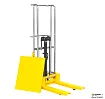 Ручной гидравлический штабелер СМАРТЛИФТ (SMARTLIFT) SDDJS1500 (400 кг; 1,5 м; с вилами и площадкой) - 2