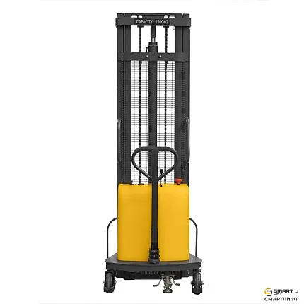 Штабелер с электроподъемом СМАРТЛИФТ (SMARTLIFT) SPN 1535 (г/п 1500 кг; 3,5 м; 12В / 120Ач)