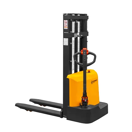 Штабелер электрический самоходный SMARTLIFT QDA12EL03 (г/п 1200 кг; 2,5 м; li-ion 24В / 50Ач) 