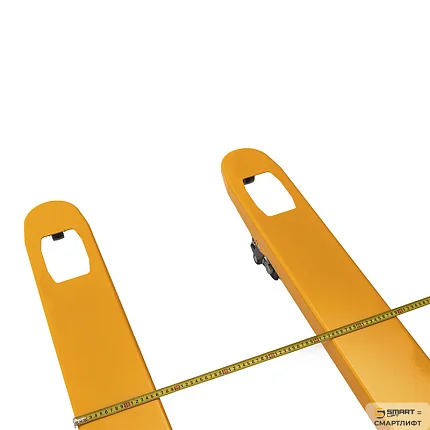 Гидравлическая тележка (рохля)  СМАРТЛИФТ (SMARTLIFT) SD-W (BF25; г/п 2500 кг; 1150х685 мм; PDP)