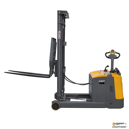Штабелер электрический самоходный СМАРТЛИФТ (SMARTLIFT) CQD20R (г/п 2000 кг; 5,6 м; li-ion 25,6В / 300Ач, PV, EPS)