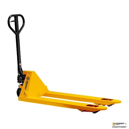 Гидравлическая тележка (рохля)  СМАРТЛИФТ (SMARTLIFT) SB (DF-III; г/п 2500 кг; 1150x550 мм; PDP)